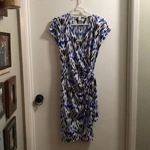 MAGGY LONDON ikat print wrap dress!!!